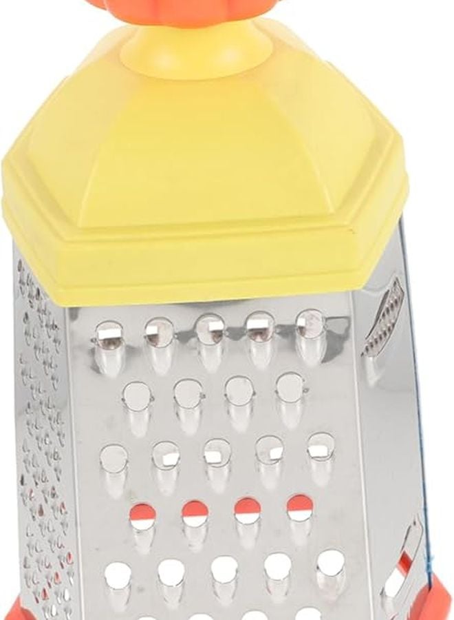 Ciieeo 6 Sided Stainless Steel Kitchen Grater Set For Vegetable Cheese Ginger - Image 1